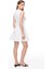 Beyaz Dillas Slim Fit Mini Boy Elbise 4
