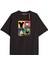 Tarzsokak Unique Kadın Siyah Sırt Baskılı Mickey Mouse T-Shirtkod 45 1