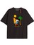 Unique Kadın Siyah Sırt Baskılı Mickey Mouse T-Shirtkod 77 1