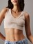 Washed Woven Label Rıb Bralette 3