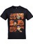 The Saiyan The Pirate The Ninja Dragon Ball Goku One Piece Luffy Naruto Basklı Siyah 1