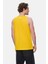 Wılber Sarı Sıfır Kol Baskılı Loose Fit Erkek Tshirt 4