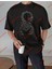 Akrep Baskılı Tshirt Siyah 1