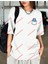Minimal Sevimli Canavar Baskılı Oversize Yıkamalı Tshirt Beyaz 2
