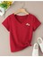 Tarzsokak V Yaka Basic Çiçek Baskılı Pamuklu Tshirt (Normal 1