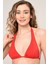Aquaviva Kadın Kırmızı Yanı Ipli Üçgen String Bikini Takımı 5