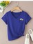 Tarzsokak V Yaka Basic Çiçek Baskılı Pamuklu Tshirt (Normal 1