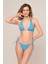 Aquaviva Kadın Mavi Yanı Ipli Üçgen String Bikini Takımı 1