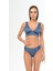 Aquaviva Kadın Indigo Sırt Bağcıklı Bralet Bikini Takımı 1