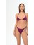 Aquaviva Kadın Koyu Mor Maria Üçgen Yanı Ipli Bikini Takımı 1