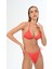 Aquaviva Kadın Parlak Kırmızı Üçgen Ella String Bikini Takımı 3