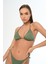 Aquaviva Kadın Haki Yeşil Üçgen Ella String Bikini Takımı 2