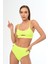 Aquaviva Kadın Neon Yeşil Ayar Askılı Theodora Dekolte Bikini Takımı 3