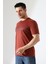 Sıfır Yaka Baskılı Erkek T-Shirt 3