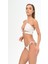 Aquaviva Kadın Beyaz Çapraz Ipli Barbara Dekolte Bikini Takımı 2