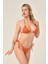 Aquaviva Kadın Tarçın Üçgen Slip Büzgülü Brazılıan Bikini Takımı 1