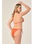 Aquaviva Kadın Tarçın Üçgen Slip Büzgülü Brazılıan Bikini Takımı 4