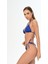Aquaviva Kadın Saks Üçgen Ella String Bikini Takımı 3