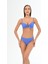 Aquaviva Kadın Mavi Fiyonklu Tayvan Kaplı Bikini Takımı 1