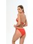 Aquaviva Kadın Kırmızı Maria Üçgen Yanı Ipli Bikini Takımı 4