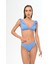 Aquaviva Kadın Mavi Fırfırlı Elizabeth Bikini Takımı 1