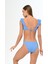 Aquaviva Kadın Mavi Fırfırlı Elizabeth Bikini Takımı 3