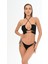 Aquaviva Kadın Siyah Çapraz Ipli Barbara Dekolte Bikini Takımı 1