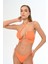 Aquaviva Kadın Turuncu Çapraz Ipli Barbara Dekolte Bikini Takımı 2