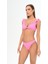 Aquaviva Kadın Fuşya Fırfırlı Elizabeth Bikini Takımı 2