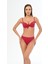 Aquaviva Kadın Vişne Fiyonklu Tayvan Kaplı Bikini Takımı 1
