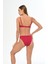 Aquaviva Kadın Vişne Fiyonklu Tayvan Kaplı Bikini Takımı 4