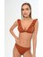 Aquaviva Kadın Tarçın Fırfırlı Elizabeth Bikini Takımı 3
