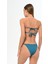 Aquaviva Kadın Fitilli Petrol Luıza Straplez Sürgülü Brezılıan Fırfırlı Bikini Takımı 4