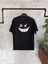Smile Monster Baskılı Siyah Erkek 1