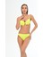 Aquaviva Kadın Neon Yeşil Fiyonklu Tayvan Kaplı Bikini Takımı 1