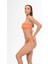 Aquaviva Kadın Turuncu Luıza Straplez Sürgülü Brezılıan Fırfırlı Bikini Takımı 2