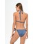 Aquaviva Kadın Indigo Üçgen Yarım Dolgulu Kleopatra Bikini Takımı 4