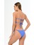 Aquaviva Kadın Mavi Luıza Straplez Sürgülü Brezılıan Fırfırlı Bikini Takımı 4