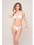 Aquaviva Kadın Beyaz Üçgen Yanı Ipli Boyundan Bağlı Bikini Takımı 1