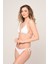 Aquaviva Kadın Beyaz Üçgen Yanı Ipli Boyundan Bağlı Bikini Takımı 2