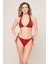 Aquaviva Kadın Bordo Yanı Ipli Üçgen String Bikini Takımı 1