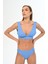 Aquaviva Kadın Mavi Sırt Bağcıklı Bralet Bikini Takımı 3