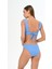 Aquaviva Kadın Mavi Sırt Bağcıklı Bralet Bikini Takımı 4