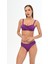 Aquaviva Kadın Koyu Mor Kalın Askılı Anna Straplez Bikini Takımı 1