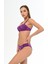 Aquaviva Kadın Koyu Mor Kalın Askılı Anna Straplez Bikini Takımı 3