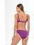 Aquaviva Kadın Koyu Mor Kalın Askılı Anna Straplez Bikini Takımı 4