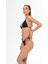 Aquaviva Kadın Siyah Üçgen Ella String Bikini Takımı 3