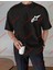 Tarzsokak Y2K Starz Baskılı Oversize Unisex Kısa Kollu Bisiklet Yaka T-Shirt 1