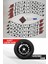 Motorsiklet Hankook Lastik Yazısı 2.5 cm 8 Adet Tutkal Beyaz Lastik Yanağı Sticker Arma 1