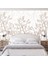 Doğal ve Zarif Çiçek Dalı Desenli Tek Parça Duvar Kaplaması -Çiçek Motifli Duvar Kağıdı 3